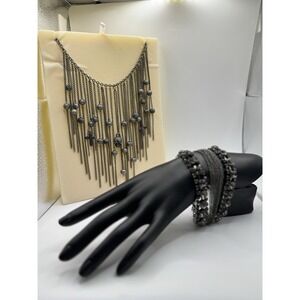 Religion Necklace And Bracelet Set - New In Box - Retails for over $100